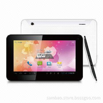MIDs, 7-inch Capacitive Touch Screen, Android 4.0 OS, 3G Phone Calling, Camera, 512MB/8GB